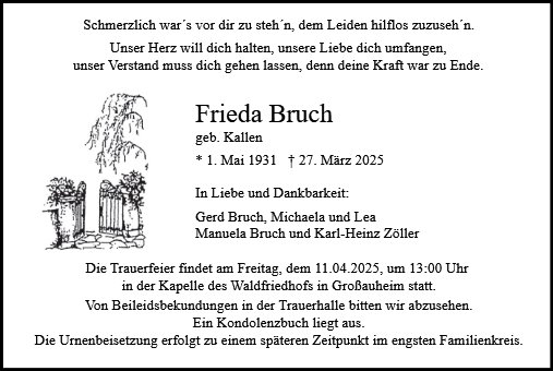Frieda Bruch