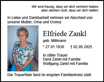 Elfriede Zankl