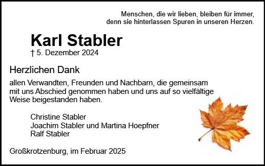 Karl Stabler