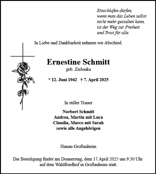 Ernestine Schmitt