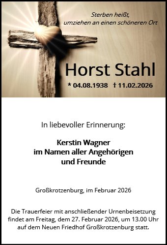 Horst Stahl