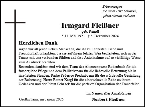 Irmgard Fleißner