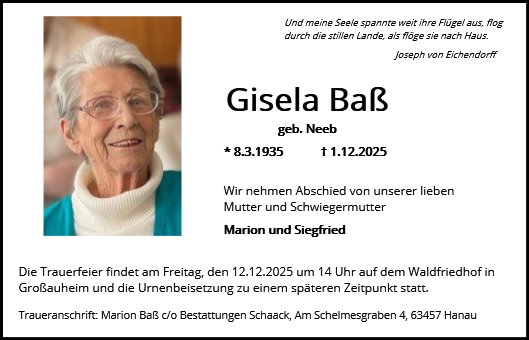 Gisela Baß