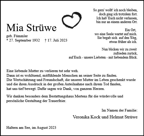 Maria Strüwe