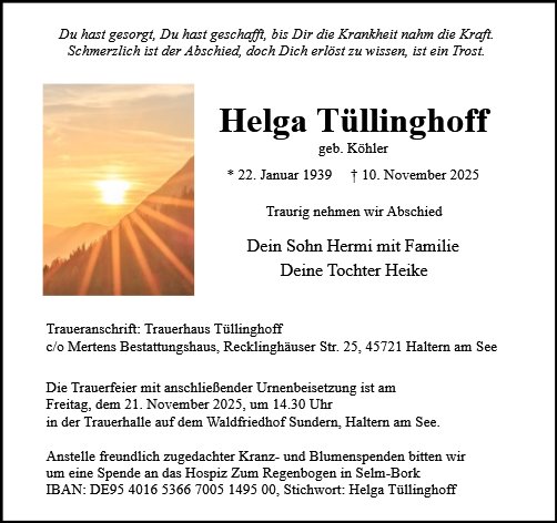 Helga Tüllinghoff