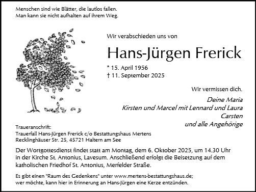 Hans-Jürgen Frerick