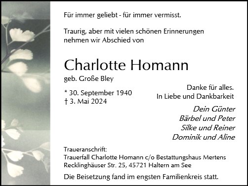 Charlotte Homann
