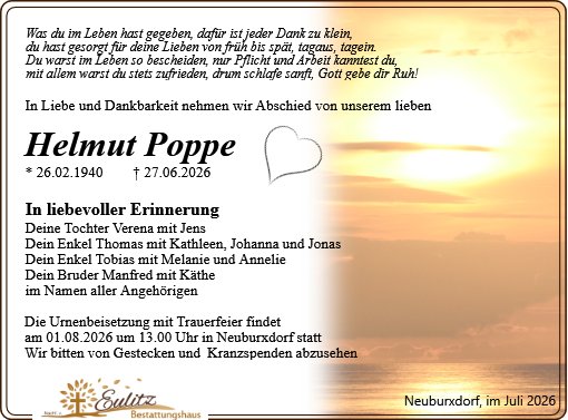 Helmut Poppe