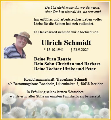 Ulrich Schmidt