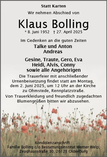 Klaus Bolling