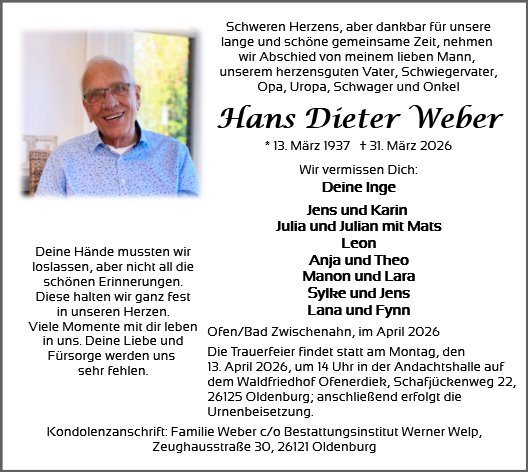 Hans Dieter Weber