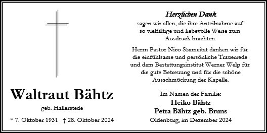 Waltraut Bähtz
