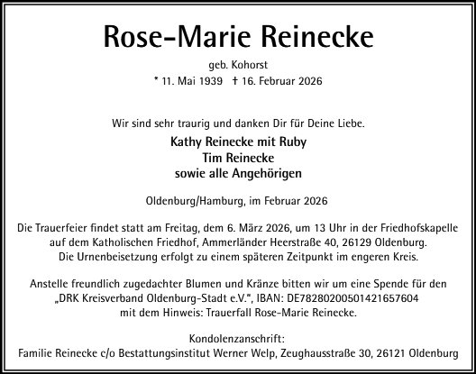 Rose-Marie Reinecke