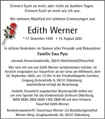Edith Werner