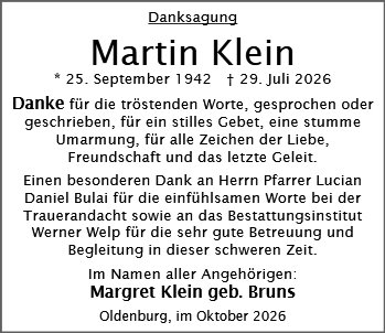 Martin Klein