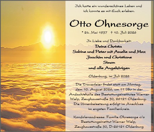 Otto Ohnesorge