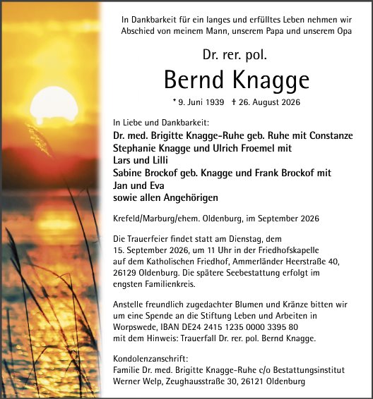Bernhard Knagge