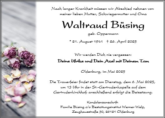 Waltraud Büsing