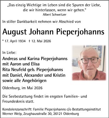August Johann Pieperjohanns