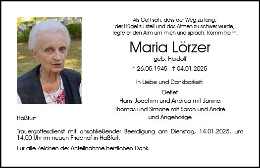 Maria Lörzer