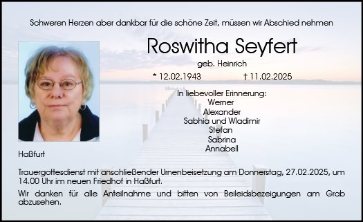 Roswitha Seyfert