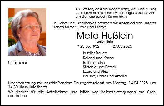 Meta Hußlein
