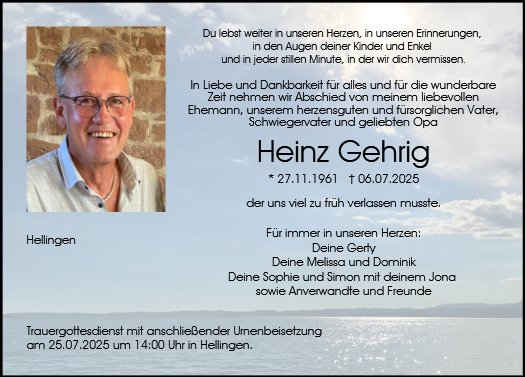 Heinz Gehrig