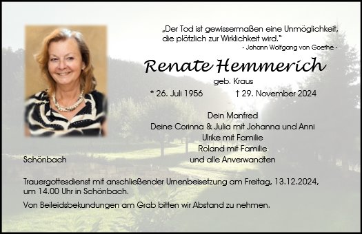 Renate Hemmerich