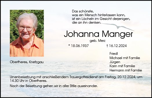 Johanna Manger