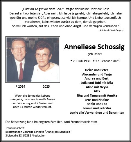 Anneliese Schossig
