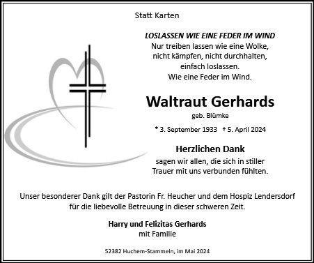 Waltraut Gerhards