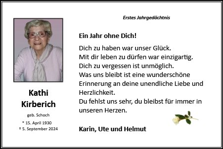 Kathi Kirberich