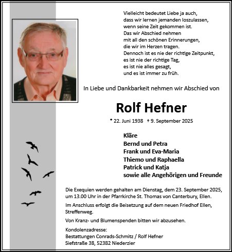 Rolf Hefner
