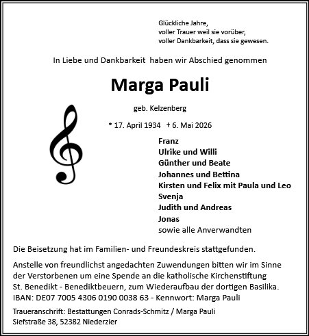 Maria Margareta Pauli