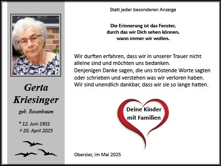 Gerta Kriesinger