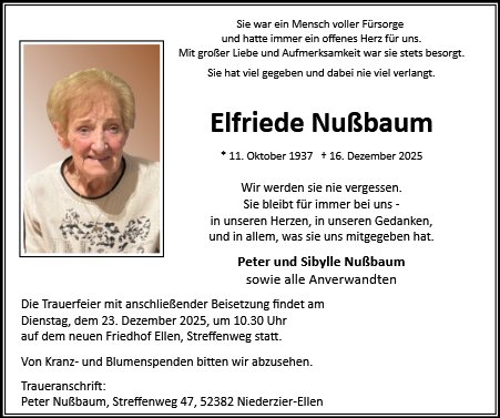 Elfriede Nußbaum