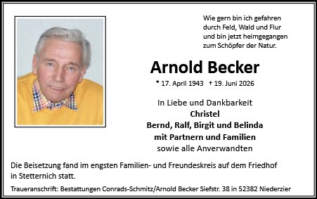 Arnold Becker