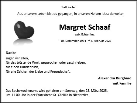 Margret Schaaf