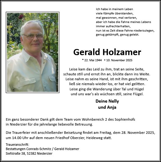 Gerald Holzamer