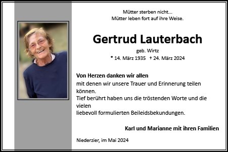 Gertrud Lauterbach