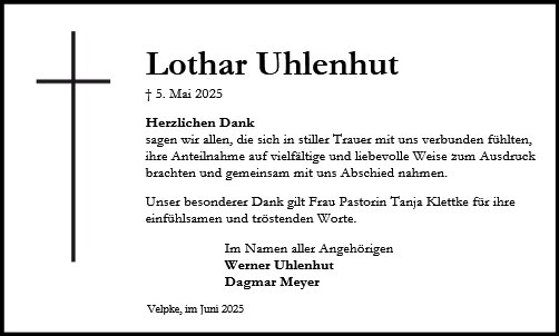 Lothar Uhlenhut