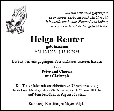 Helga Reuter