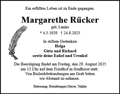 Margarethe Rücker