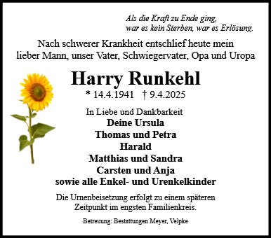 Harry Runkehl