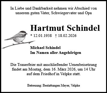 Hartmut Schindel