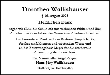 Dorothea Wallishauser