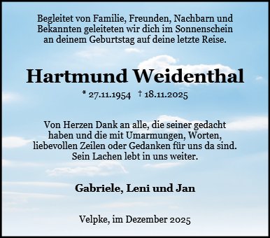 Hartmund Weidenthal