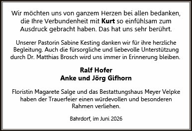 Kurt Hofer