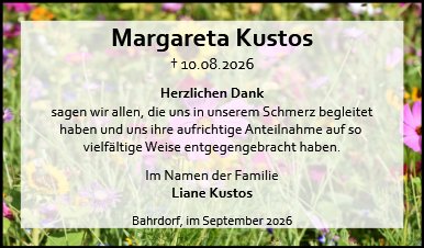 Margareta Kustos
