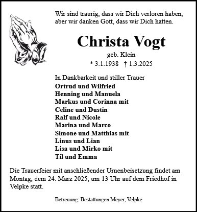 Christa Vogt